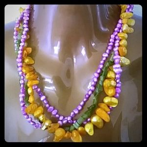 Fresh water pearl necklace